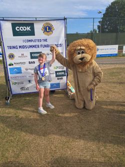 a proud finisher in the inclusion race