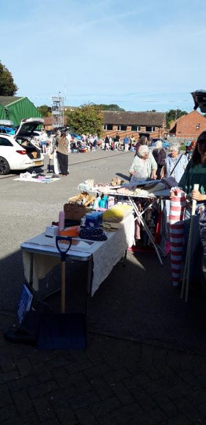 a busy day for all at the Car Boot Sale